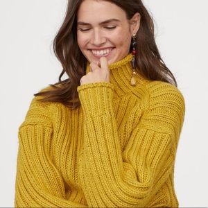 Yellow Knit Sweater